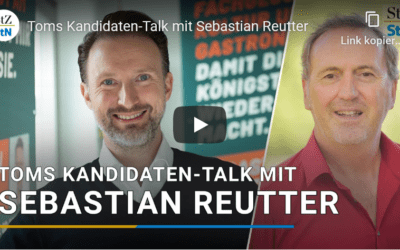 Stuttgarter Zeitung und Stuttgarter Nachrichten – Toms Kandidaten-Talk mit Sebastian Reutter